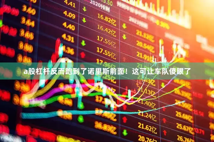 a股杠杆反而跑到了诺里斯前面！这可让车队傻眼了