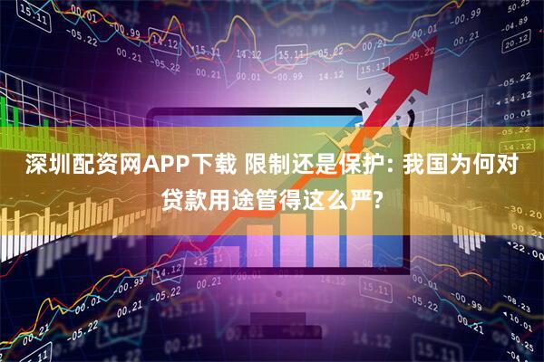 深圳配资网APP下载 限制还是保护: 我国为何对贷款用途管得这么严?